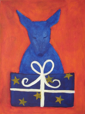 Random work from superheidi | • oil on canvas | eurodogs