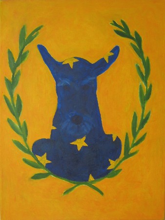Random work from superheidi | • oil on canvas | eurodogs